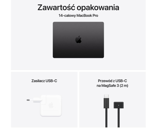 Apple MacBook Pro M4 Pro/48GB/2TB/Mac OS Gwiezdna Czerń 20R GPU - 1292980 - zdjęcie 8